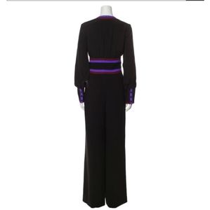 Black silk jumpsuit  New never worn